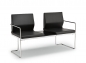 Design 2er Sitz mit Ablage