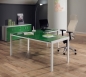 Glas Schreibtisch 160 x 80 cm