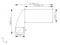 Exclusive Glas Schreibtisch mit Seitentisch 270 x 180 cm