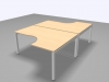 Designstuhl Acryl Weiss