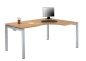 Schreibtisch 90� Steel6 - 180x120x60 cm