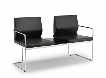 Design 2er Sitz mit Ablage