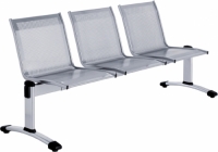 Traversenbank 3 Sitzpl�tze - Metall Besucherbank