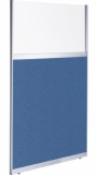 Akustikwand 1/3 Glas Breite 80cm