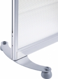 Stellfu� mit Rollen