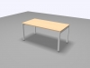 Buerotisch Steel6 - 160 x 80 cm