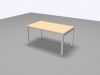 Buerotisch Steel6 - 140 x 80 cm